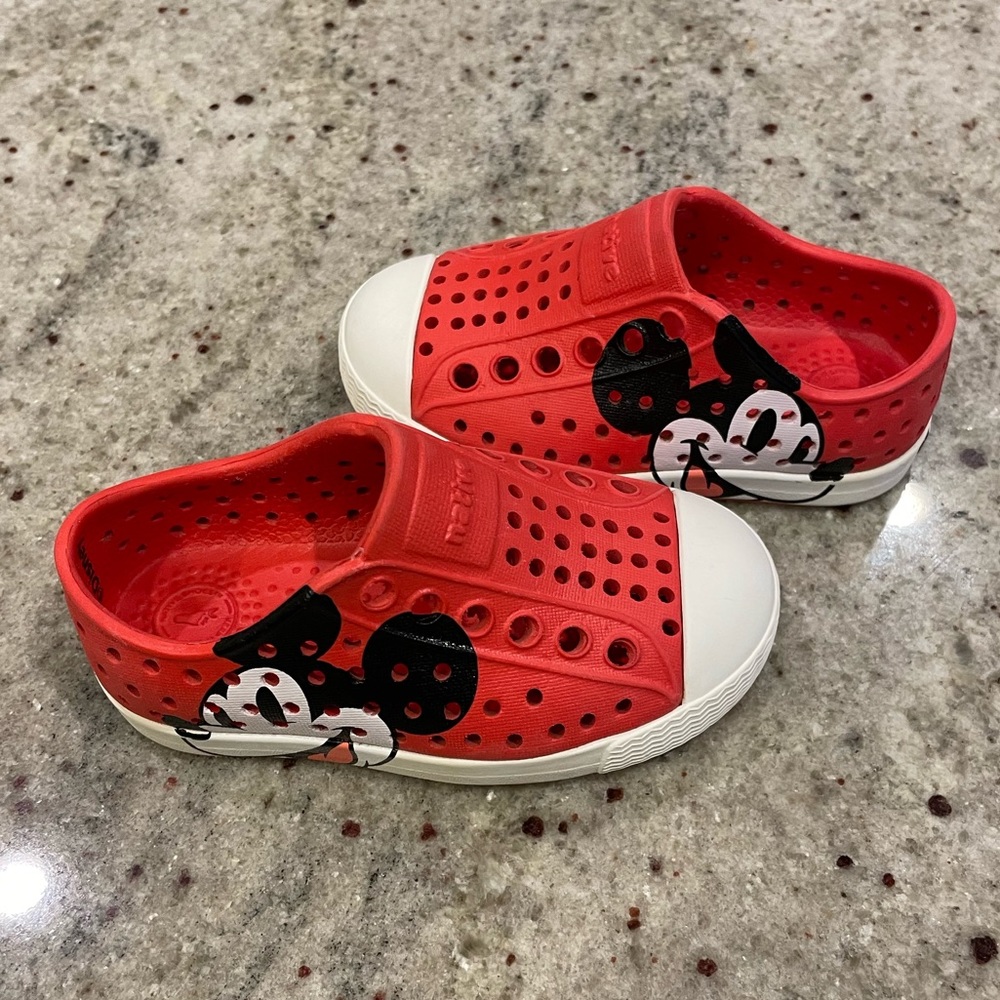 Toddler Native Shoes Jefferson Disney Print Size C5